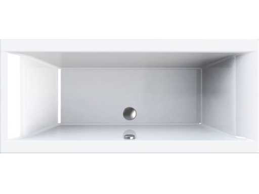 Wisa Duobath baignoire plate 180x80cm