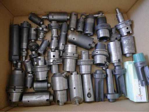 Walter - HSK 100 - Porte-assortiments/Perceuses solides/Extensions/Adaptateurs