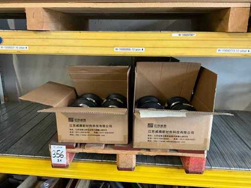 Post wire on 3 pallets