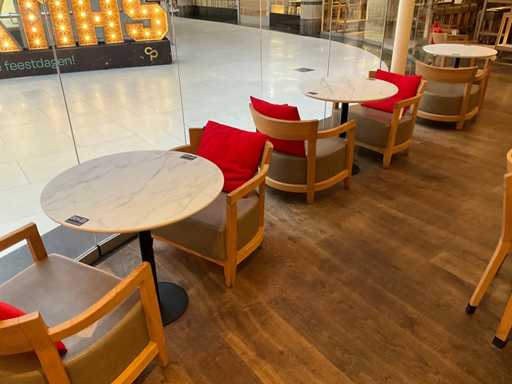 Huts - Restaurant table (3x)