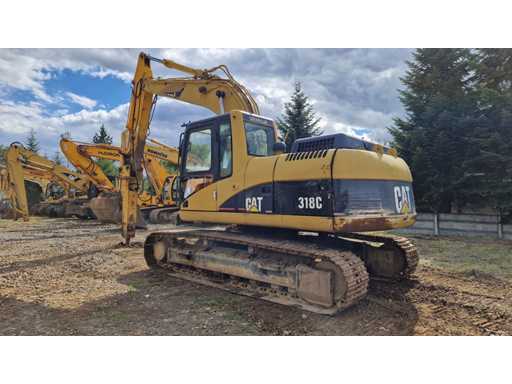 Pelle sur chenilles Caterpillar 318C