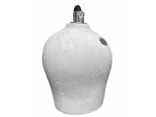 (371x) Fitting E27 beton “rond” - inclusief kabel 3m