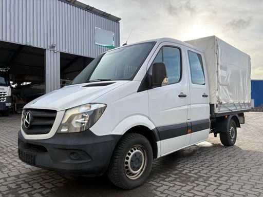 MERCEDES-BENZ 213 cdi Sprinter Mercedes-Benz Sprinter 213 CDI Double cab with tarpaulin – 2nd hand – HU new – well maintained