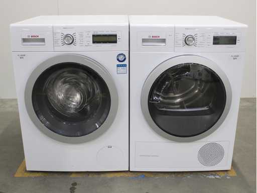 Bosch HomeProfessional Wasmachine & Bosch HomeProfessional SelfCleaning Condenser Wasdroger