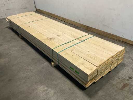 Tavola di abete piallata 360x20x2 cm (77x)