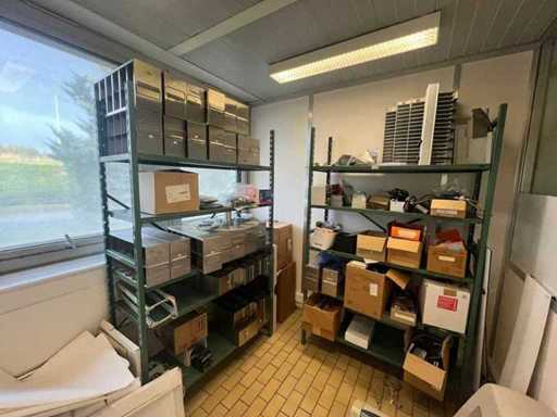 Consumable shelves and spare parts for pipetting robot (2x)