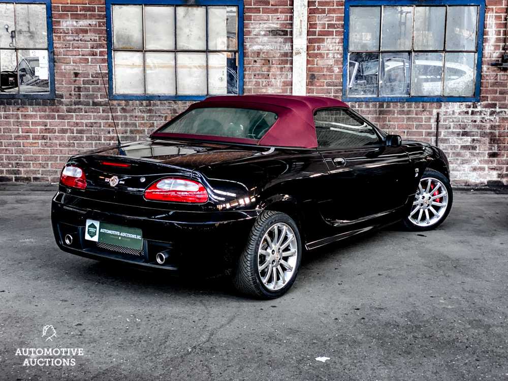 MG TF Cabriolet 80th Anniversary Edition 1/1600 136pk 2004 -Org. NL- NIEUW
