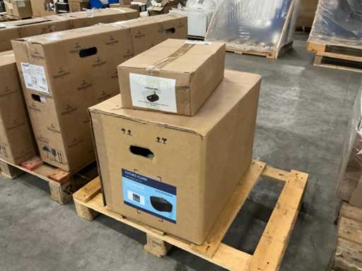 Szafa sanitarna Luca z fontanną