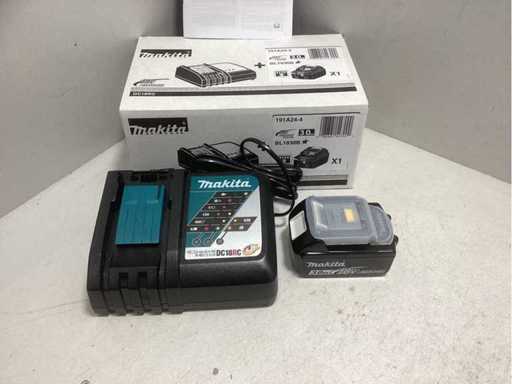 Makita DC18RC battery fast charger + 3ah battery