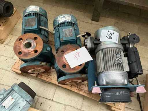 Electric motor (3x)