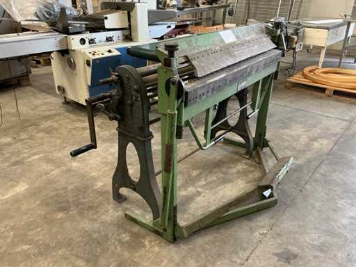 Tagliapiastre HM HS-1L3S + macchina per piegatura Reinhardt 41.10