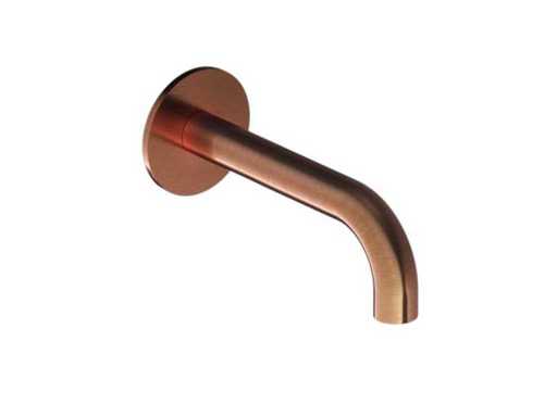 Bec à chouchouette de bain chaud 15 cm cuivre brossé