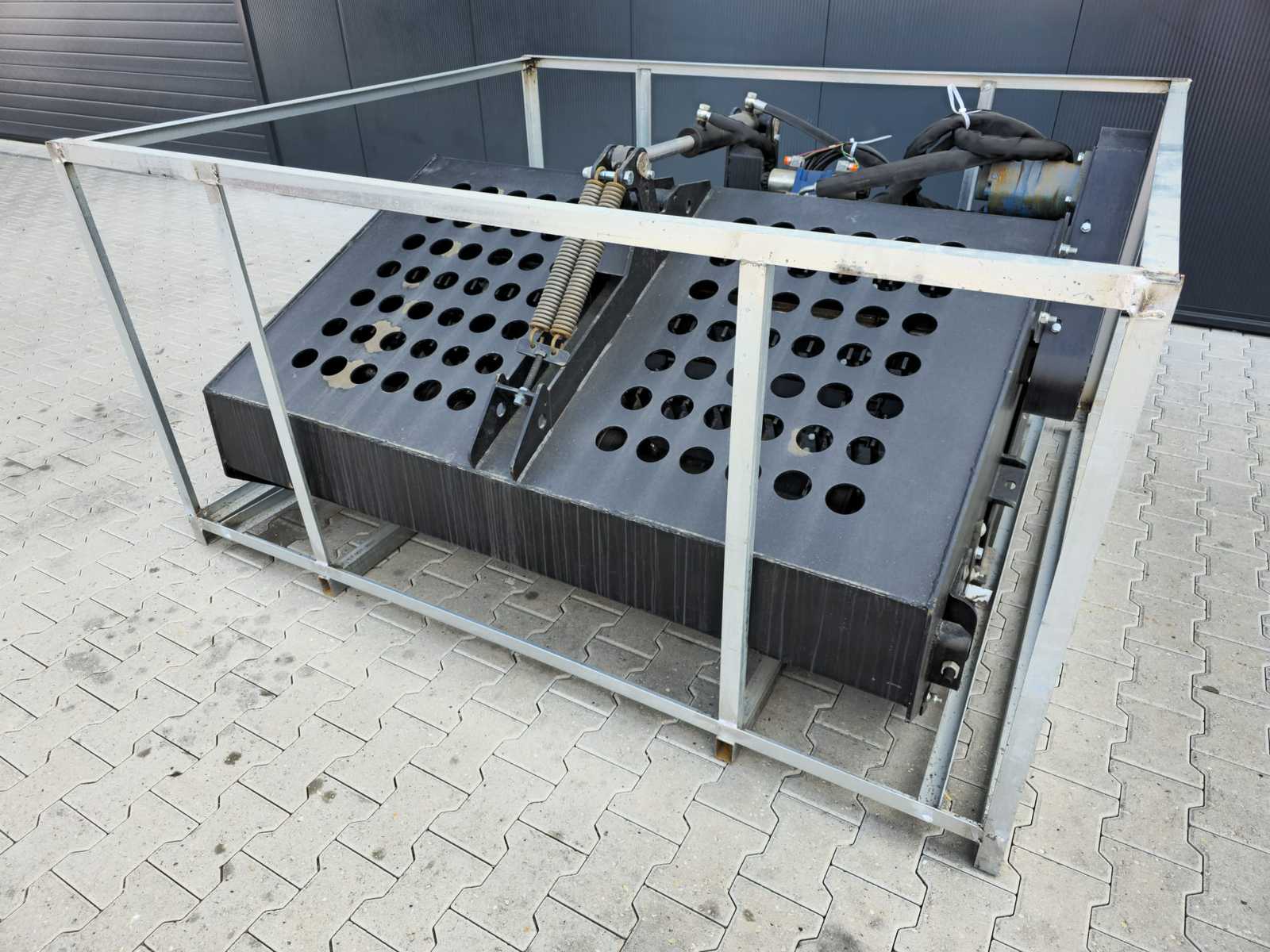 2025 Rhino-cross Landscape rake for shovel/skid steer loader