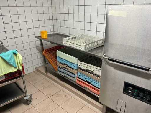 Wasstraat Krattenwasmachine