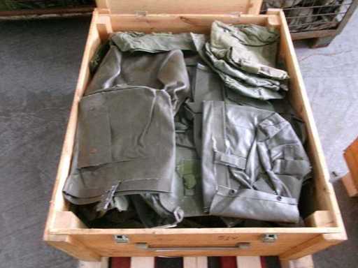 Holl. Sacco protettivo per maschera Miscela, oliva, materia prima (G2) (200x)