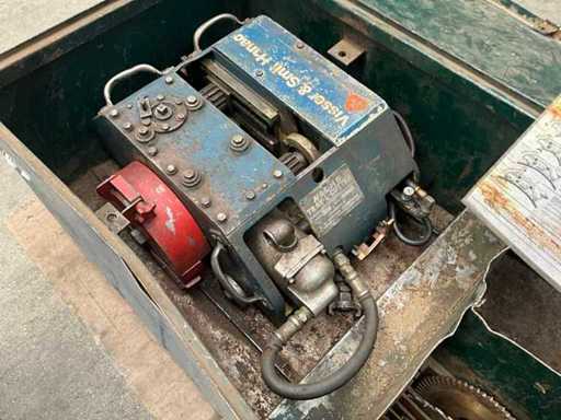 Wachs Trav-l-cutter E Pneumatische Buizenzaagmachine