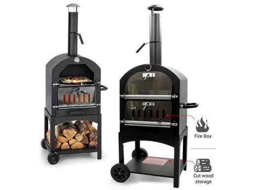 MaxxGarden 21682 pizza oven houtgestookt
