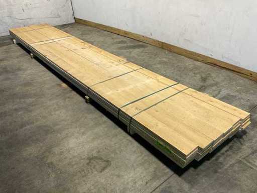 Scânduri de molid brute - 540x15x2,5 cm (30x)