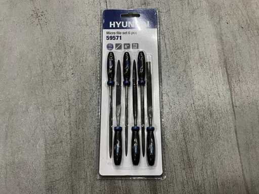 Set de microfișiere Hyundai 59571 cu 6 piese (19x)