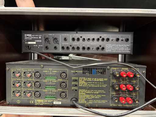 Mixer en versterkerrek