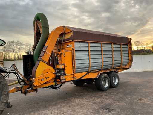 1992 Vandaele HD1250 Klepelmaaier zuigwagen