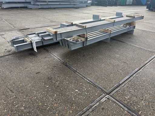 Staalconstructie 6 x 12 meter (72m2)