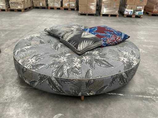 Cassina Large fabric design pouf