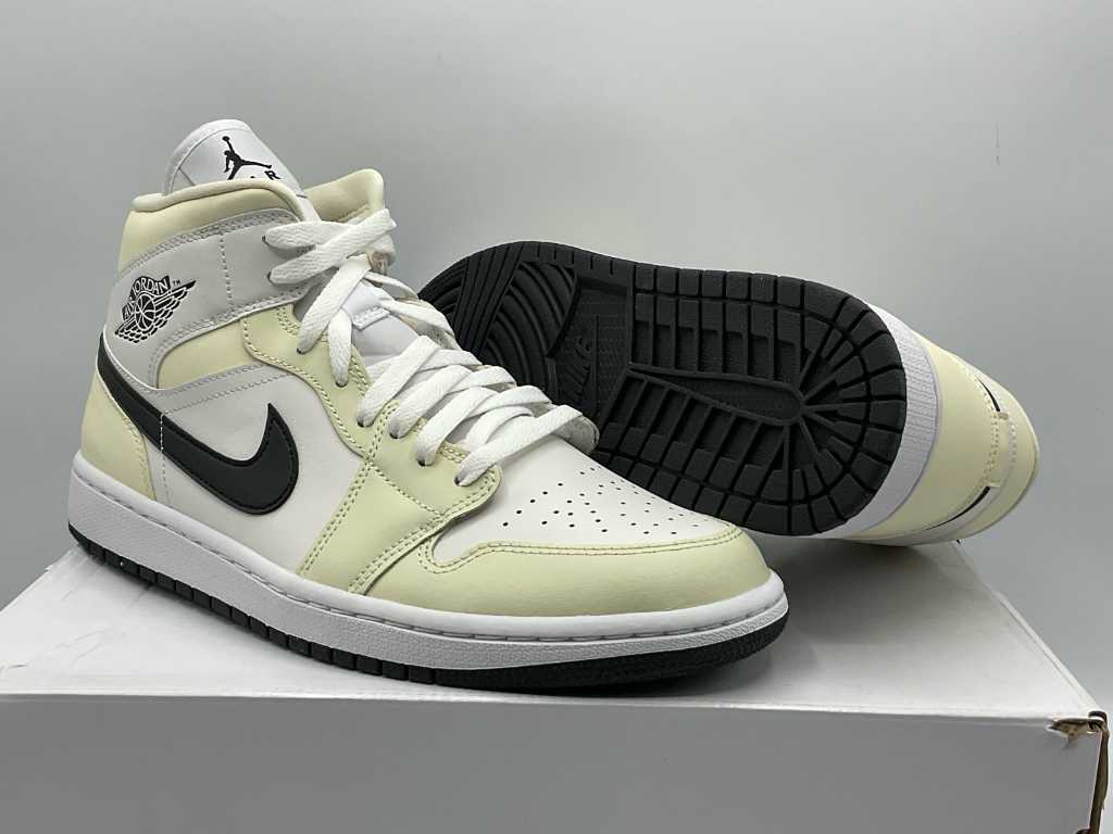 Nike Jordan 1 Mid Coconut Milk Women Sneakers 43 Troostwijk Auctions