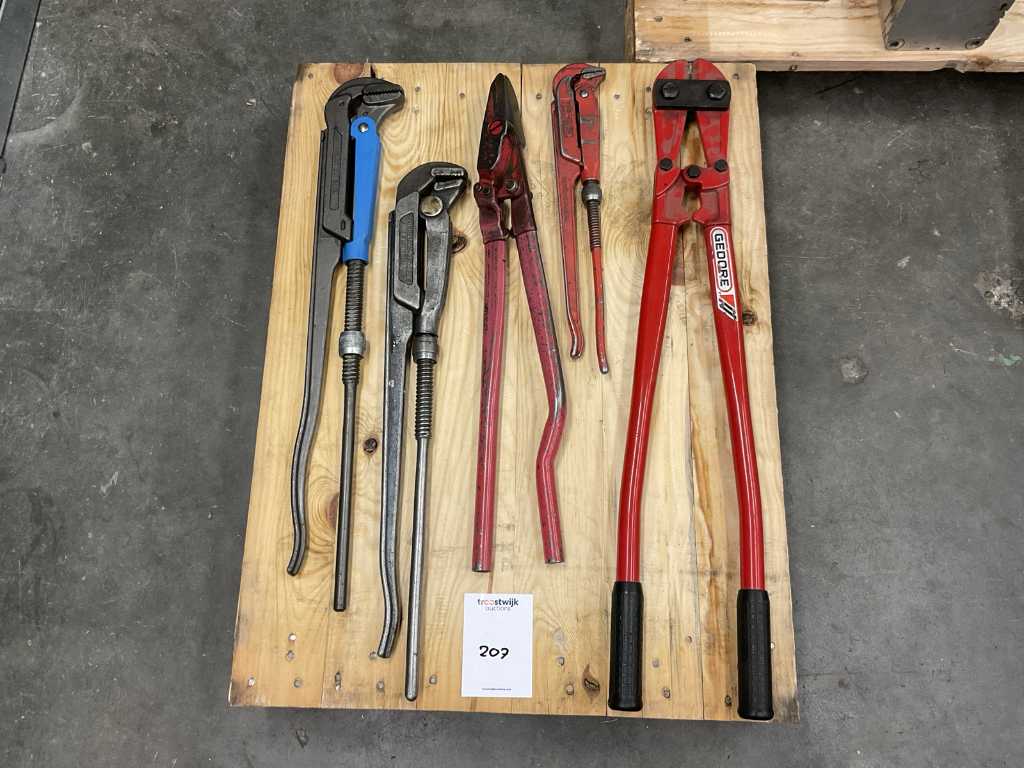 Różne narzędzia ręczne (5x)