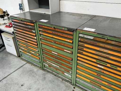 Armoire à outils HAHN+KOLB avec contenu