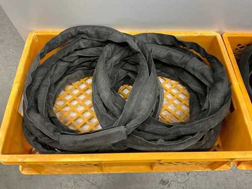 10 Stück Anschlagmittel für Rigging Steelflex Rundschlinge 1m geprüft in Kunststoffbox