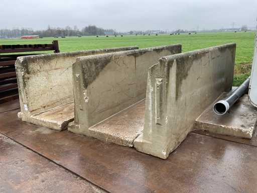 Muro di contenimento in cemento (3 volte)