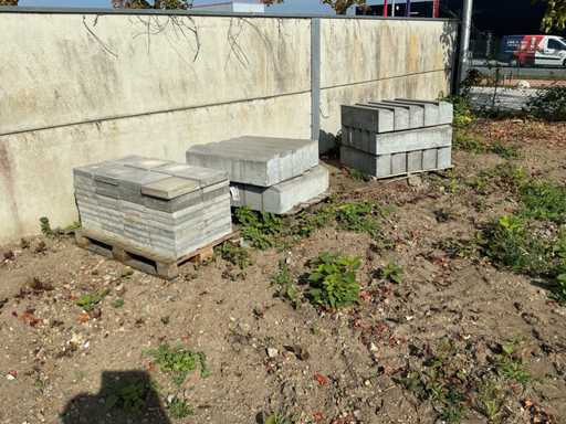 25 broderies et dalles de rue en béton Ciment & béton