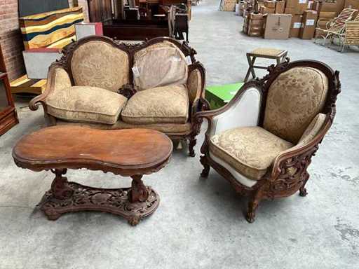 Przykładowy zestaw sofy ze stołem