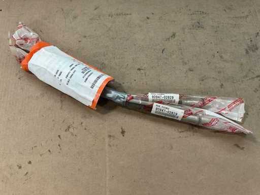 Toyota 90947-02829 Flexible hose (2x)