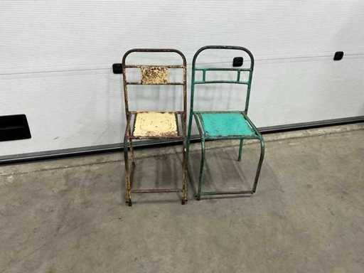 Scaune vintage de terasă Muncul (23x)