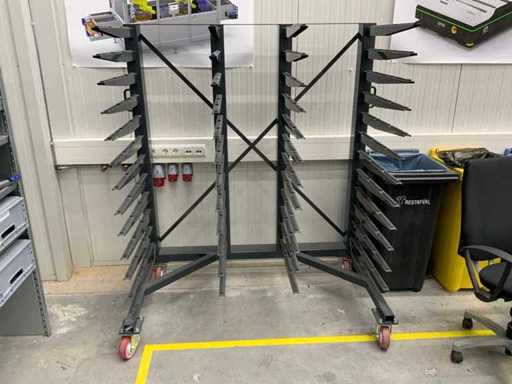 Romias Mobile Steel Cantilever Rack