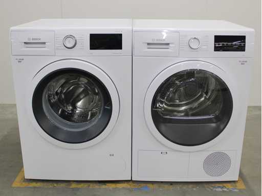 Seria Bosch|6 Pralka EcoSilver Drive i seria Bosch|6 suszarka bębnowa