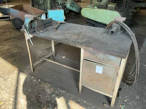 Établi Overtoom avec 2 étaux