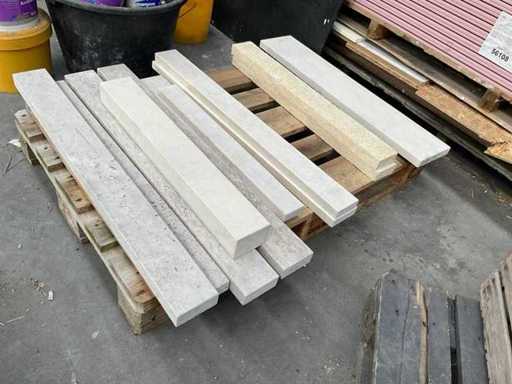 Fâșii naturale de piatră