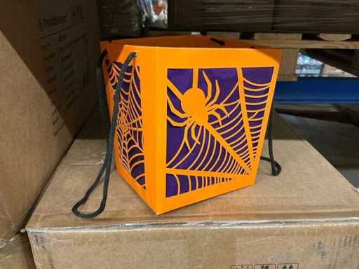 Partytasche 15x12xH18cm Schicht Halloween (3000x)