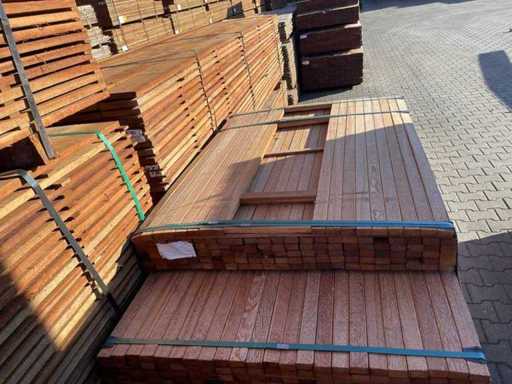 Lattes Angelim Pedra rabotées 1250-1550x40x21mm (293x)