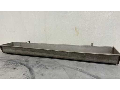 Jgheabă de alimentare din oțel inoxidabil