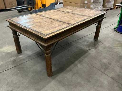 Houten tafel 185x117x75cm