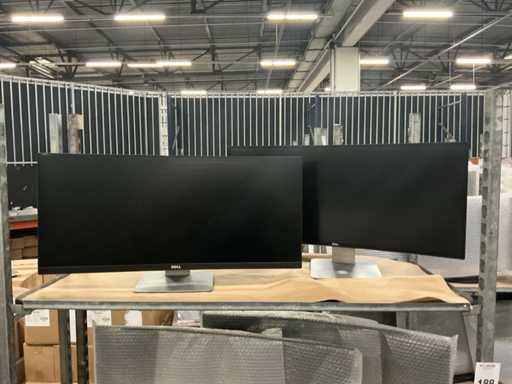 Dell - U3417W - Monitor curvo 34" (2x)