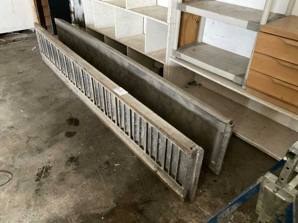Aluminium ramp (2x)