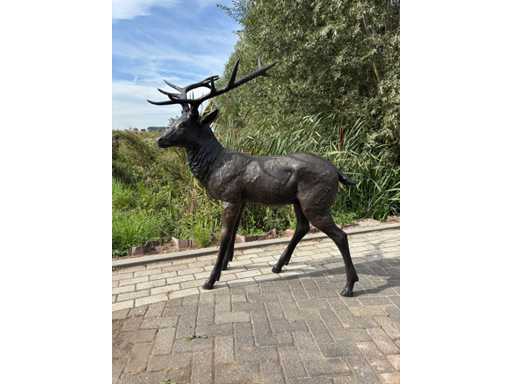 Cerb de bronz 1,40 metri l??ime