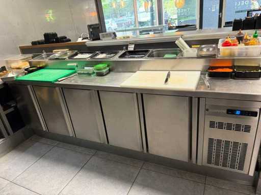 4-door Refrigerated workbench