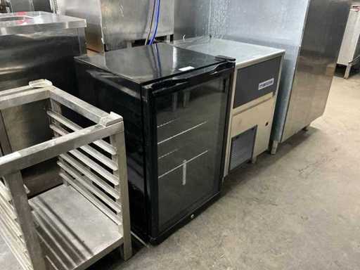 Exquisit BC1.30.1 Glass Door Refrigerator