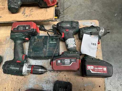 Outils sans fil Metabo (3x)